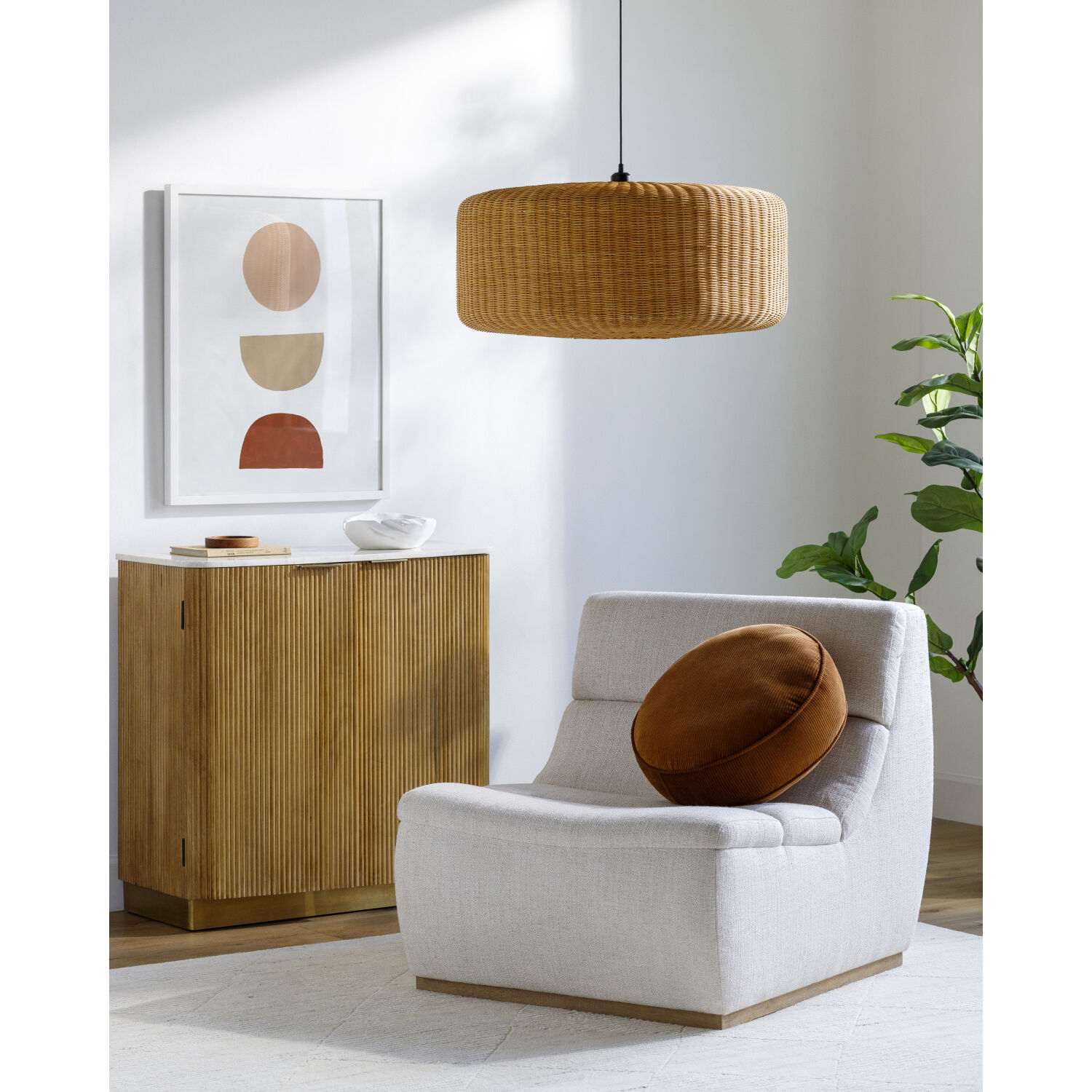 Pari 1 Light 29.5 inch Black Pendant Ceiling Light