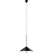 Fisher 14 inch Satin Dark Gray Pendant Ceiling Light