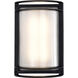 Brentwood LED 11 inch Black Bulkhead