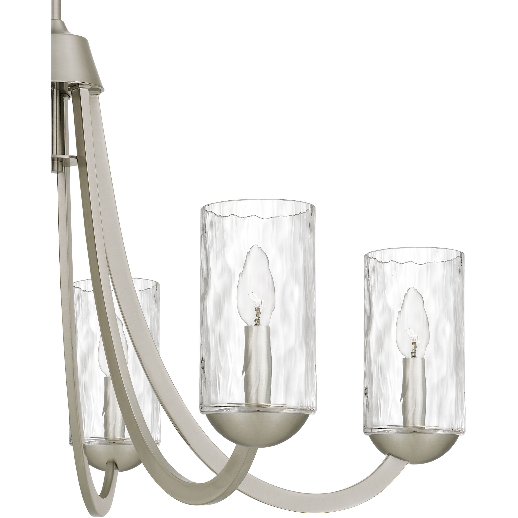 Allard 6 Light 32 inch Brushed Nickel Chandelier Ceiling Light