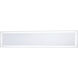 Lavery 36 X 7 inch White Mirror, Rectangle Shape