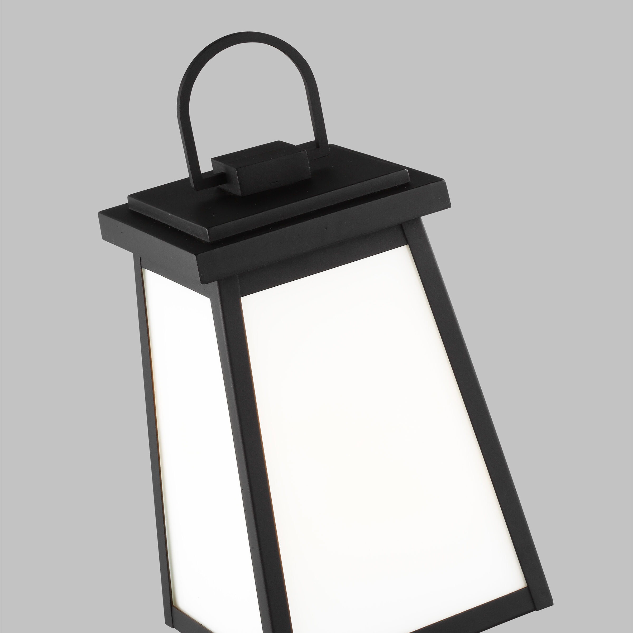 Founders 1 Light 17.25 inch Black Outdoor Post Lantern