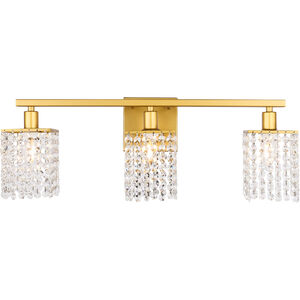 Phineas 3 Light 24 inch Brass Wall sconce Wall Light
