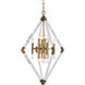 Canada 25 inch Antique Gold Chandelier Ceiling Light