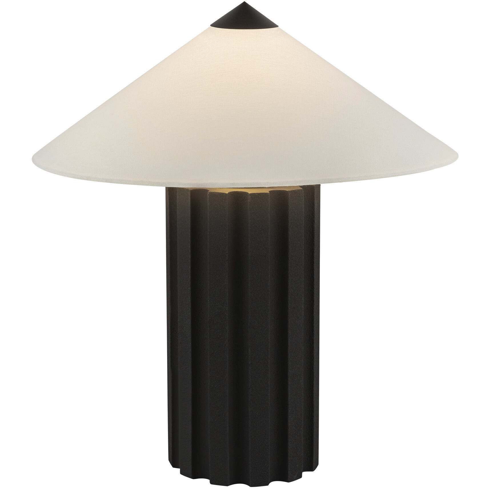 Alora Mood Ono 22.13 inch 1.00 watt Matte Black Table Lamp Portable Light