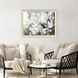 Magnolia White and Black and Green Framed Art