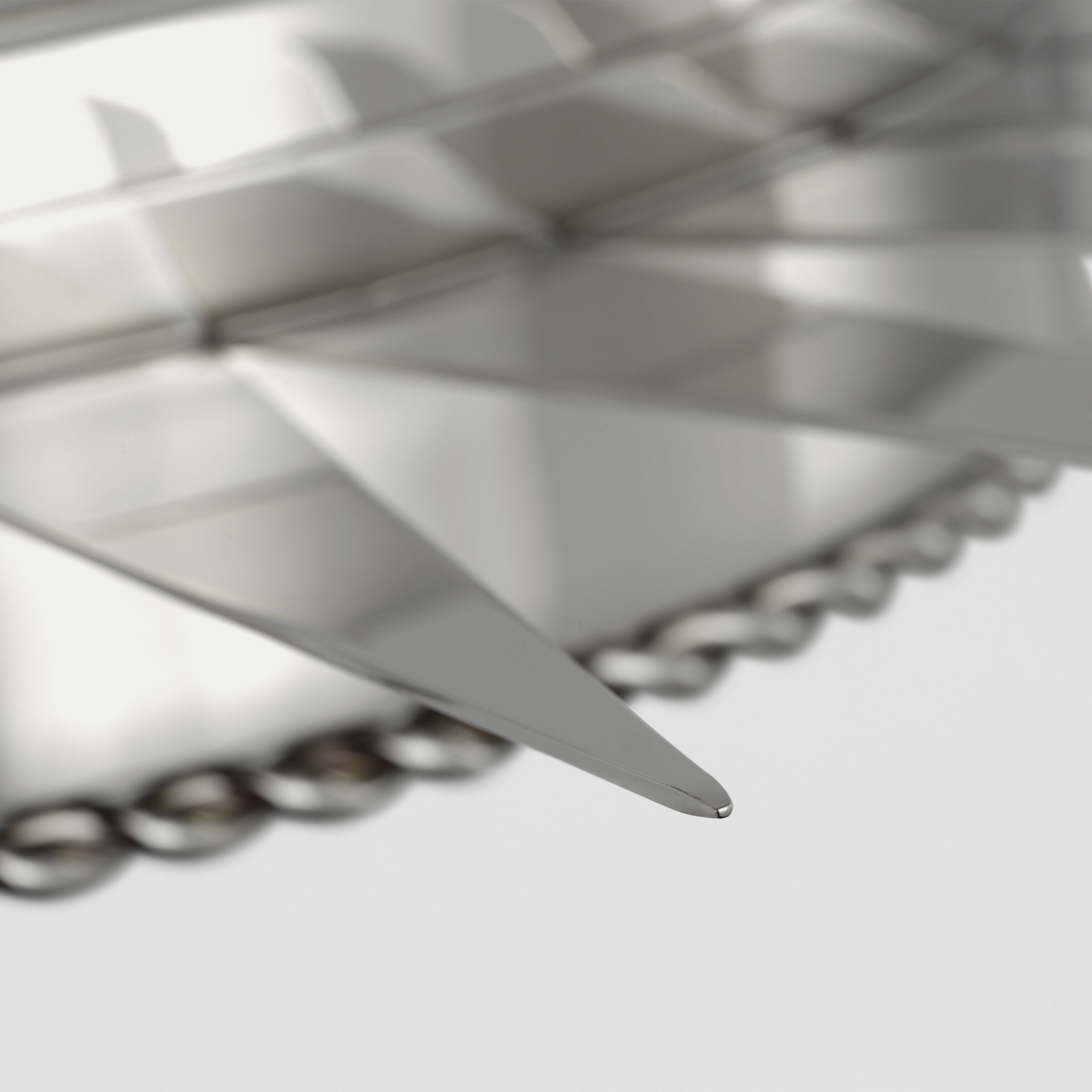 Suzanne Kasler Soleil LED 36 inch Polished Nickel Semi-Flush Mount Ceiling Light