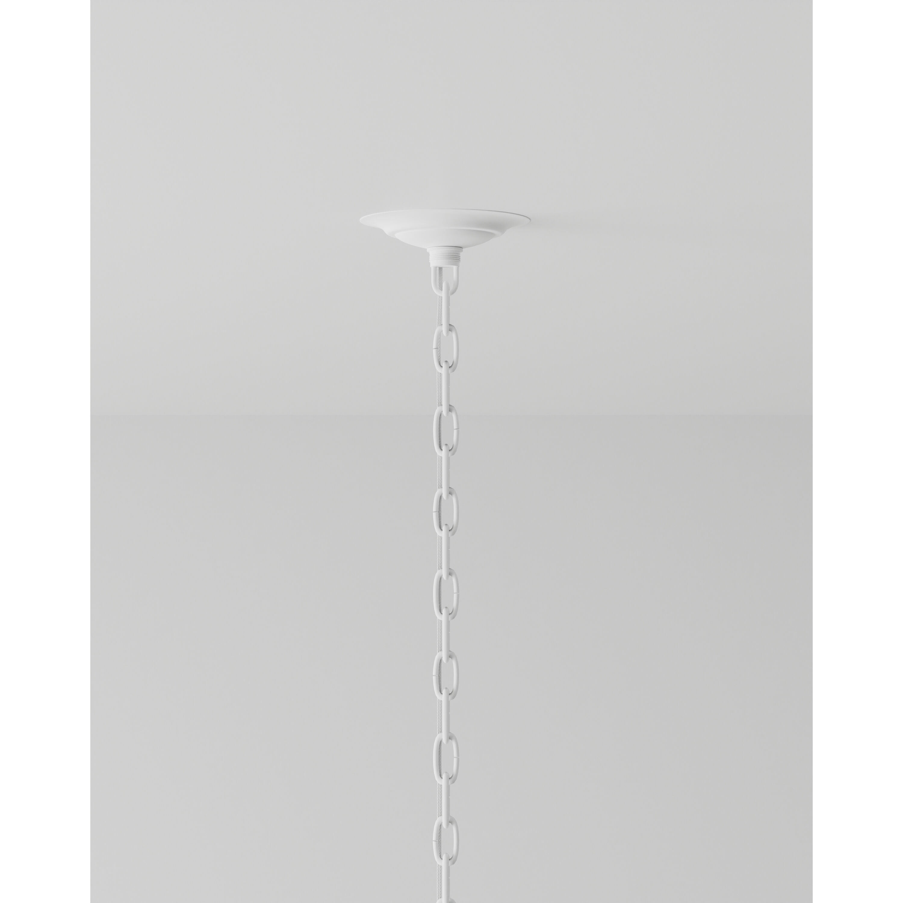 Piero 3 Light 31.5 inch White Chandelier Ceiling Light, Large