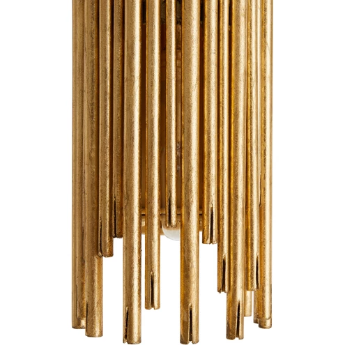Prescott 4 Light 5 inch Gold Leaf Sconce Wall Light