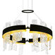 Guadiana LED 24 inch Black Chandelier Ceiling Light