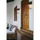 Sheridan 1 Light 18 inch Black Outdoor Wall Light