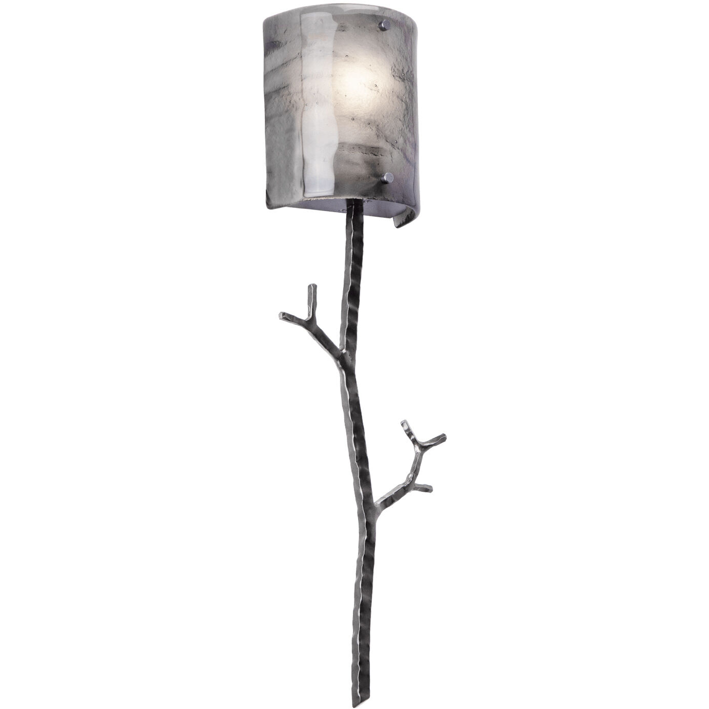 Ironwood 1 Light 6.6 inch Beige Silver Cover Sconce Wall Light in Metallic Beige Silver, Ivory Wisp, Twig