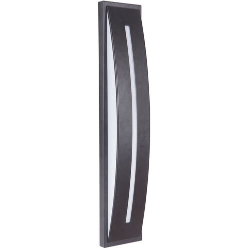 Luna LED 21 inch Midnight Outdoor Wall Mount, Medium