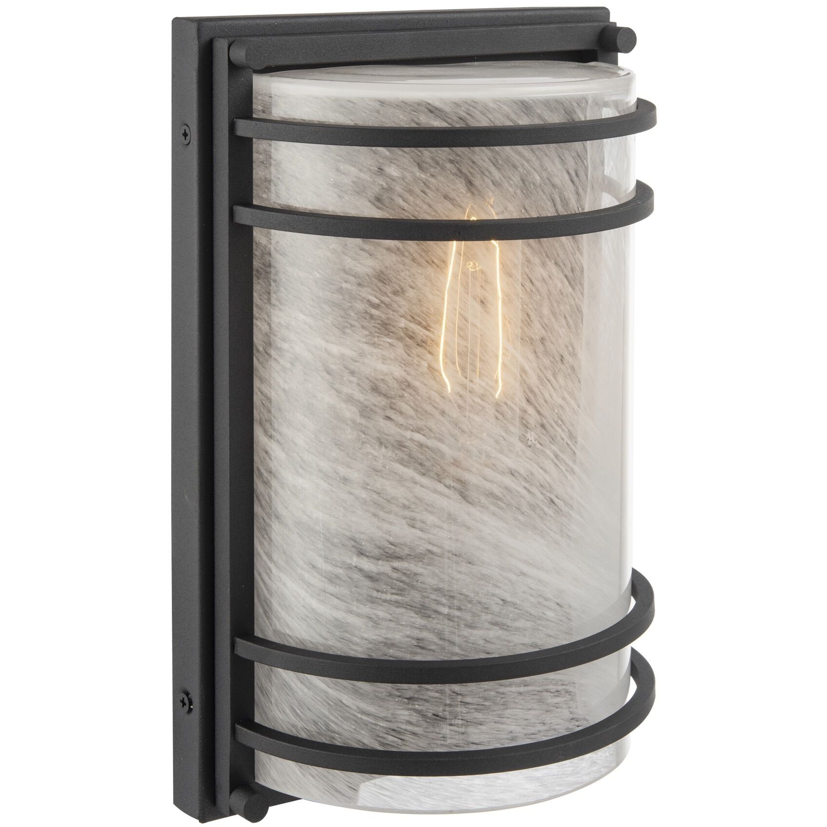 Keswick 1 Light 11 inch Black Outdoor Wall Sconce
