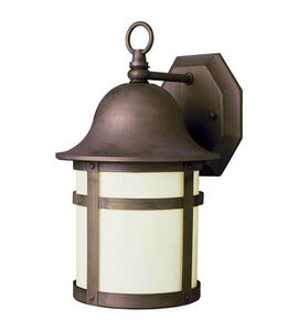 Thomas 1 Light 13 inch Weathered Bronze Outdoor Wall Lantern