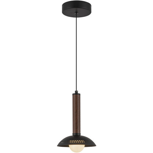 Alora Mood Arden LED 6 inch Matte Black Pendant Ceiling Light