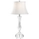 Wildwood 30 inch 100 watt Clear Table Lamp Portable Light