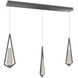 Beyond Devotion LED 5.5 inch Satin Nickel Multi-Light Pendant Ceiling Light