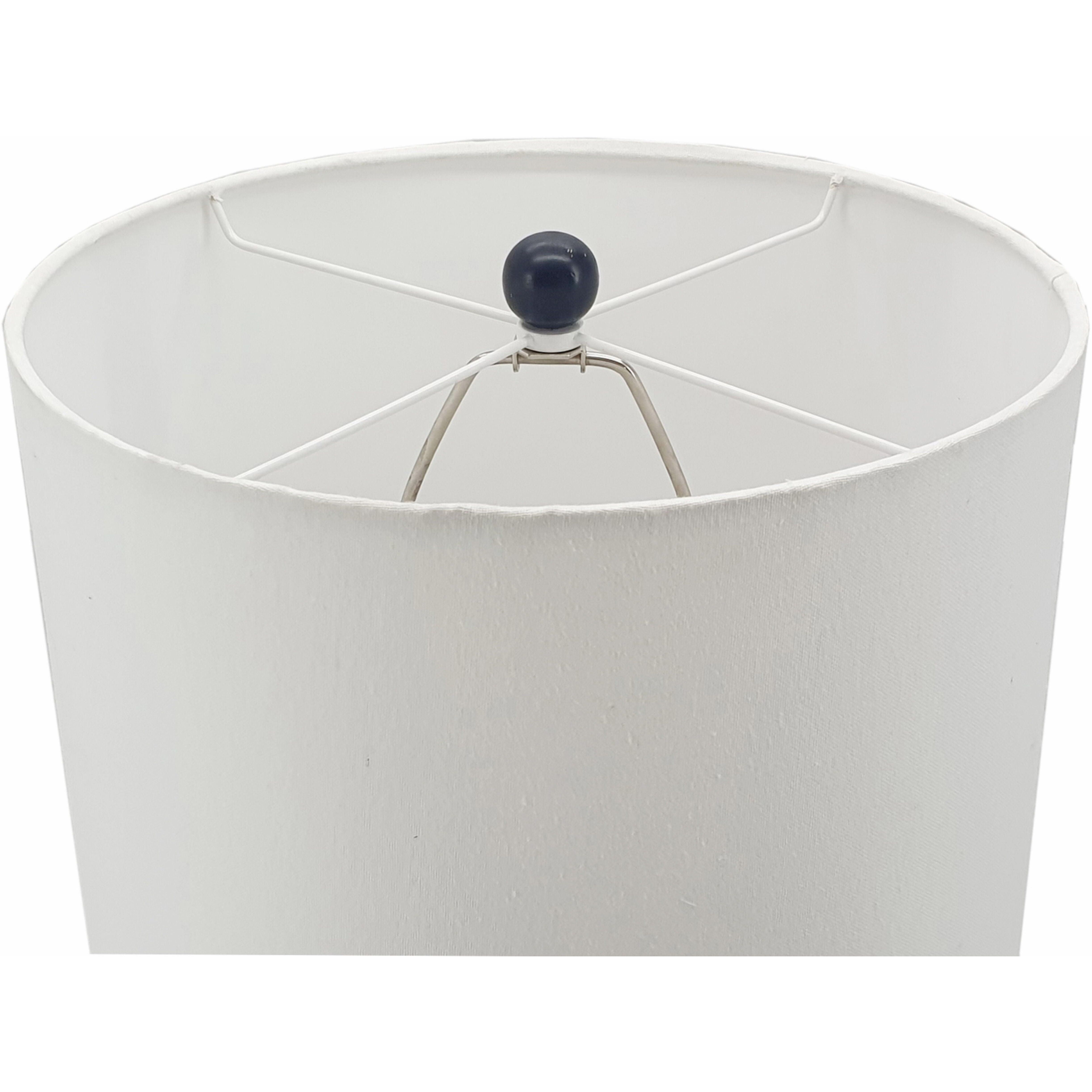 Fonrosa 28 inch 60.00 watt Black and White Table Lamp Portable Light