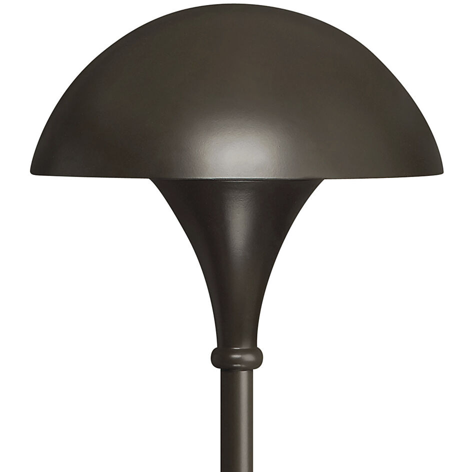 Mushroom 120v 8.00 watt Bronze Landscape Path Light