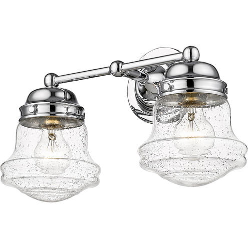 Vaughn 2 Light 15.5 inch Chrome Vanity Wall Light
