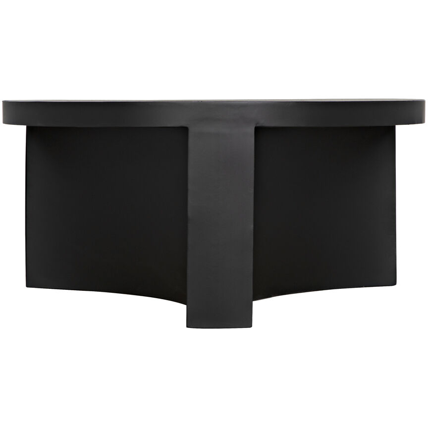 Steward 36 X 36 inch Matte Black Coffee Table, B