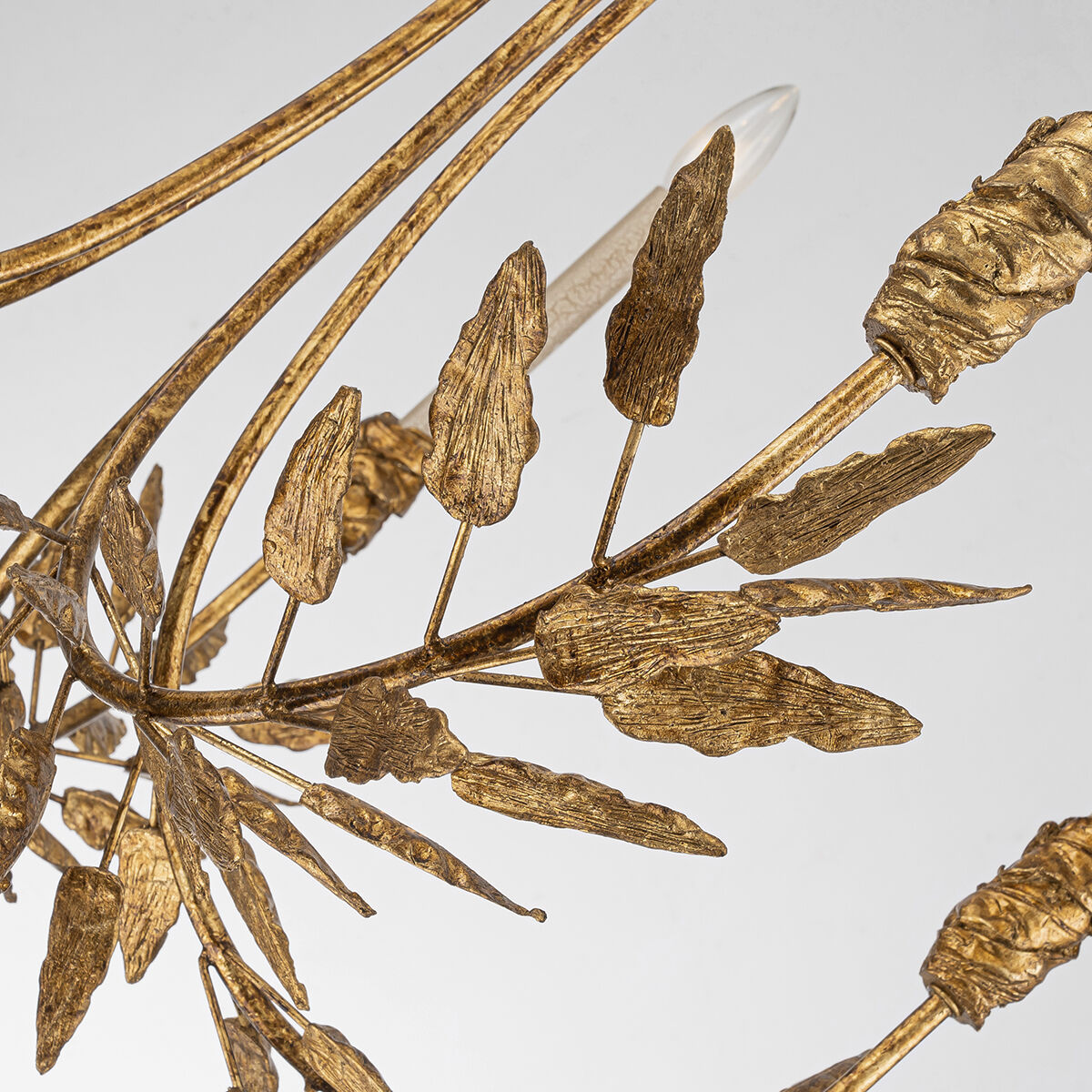 Palm d'Or 5 Light 32 inch Gold Chandelier Ceiling Light