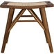 Murphy 18 inch Clear Coat Flat Stool