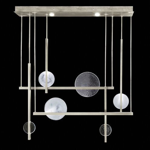 Selene 12 Light 56.5 inch Silver Pendant Ceiling Light