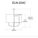 Eleanor 4 Light 22 inch Matte Black Chandelier Ceiling Light