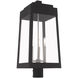 Oslo 3 Light 25 inch Black Outdoor Post Top Lantern