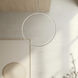Cirque LED 24 inch Brushed Nickel Pendant Ceiling Light