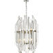 Bova 12 Light 23 inch Polished Nickel Chandelier Ceiling Light