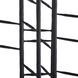 Enito 48 inch Smoke Oak Wood and Blackened Iron Entry Table