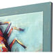 Lobster Wall Red and Multi and Turquoise Wall Sculpture