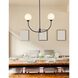 Nyomi 2 Light 30 inch Black Chandelier Ceiling Light