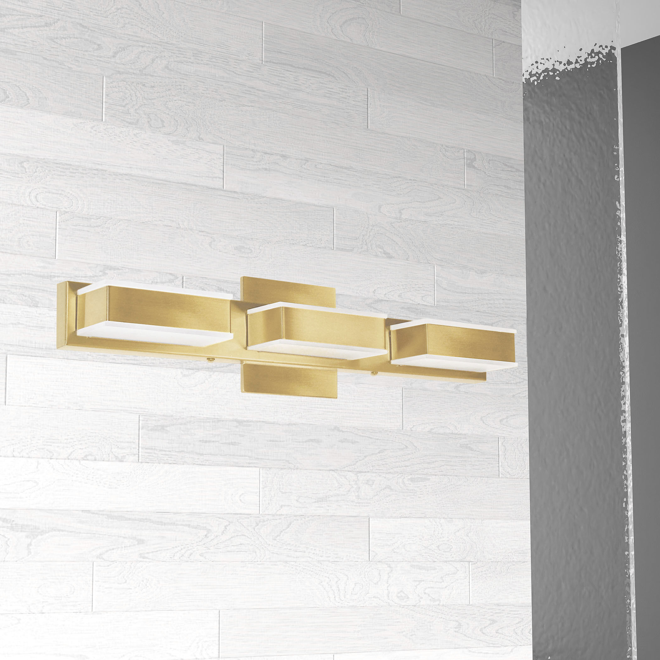 Modern LED 20 inch Gold Vanity Light Wall Light