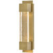 MOCO Rune LED 20 inch Heritage Brass Outdoor Wall Mount Lantern