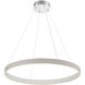 Verdura LED 28.5 inch Grey Pendant Ceiling Light
