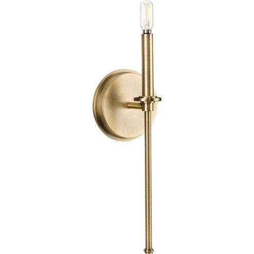 Elara 1 Light 4 inch Vintage Brass Wall Bracket Wall Light