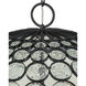 Etude 6 Light 28 inch Satin Black Orb Chandelier Ceiling Light