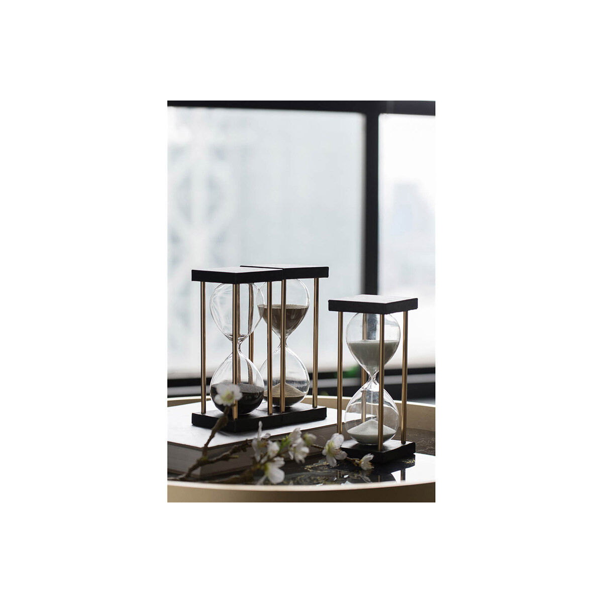 Papin Black/Tan Hourglass