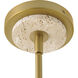 Bruna 4 Light 24 inch Lacquered Brass Chandelier Ceiling Light