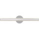 Drew & Jonathan Colt 1 Light 24 inch Chrome Bath Vanity Wall Light