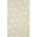 Yacht Club 132 X 96 inch Aqua, Ivory Rug