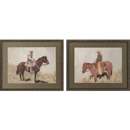 Animals Collection Rust Framed Art
