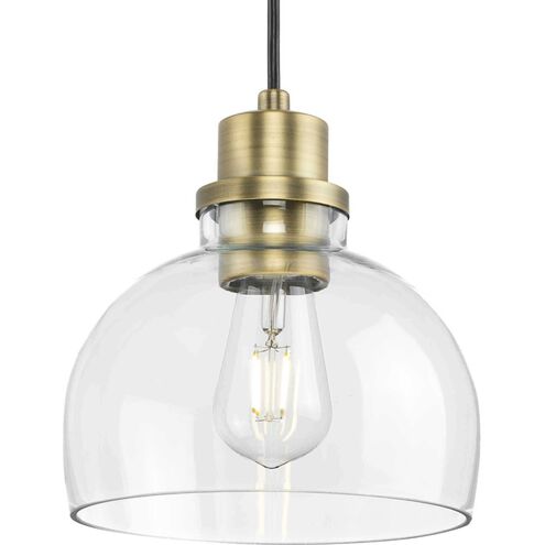 Garris 1 Light 8 inch Vintage Brass Mini Pendant Ceiling Light