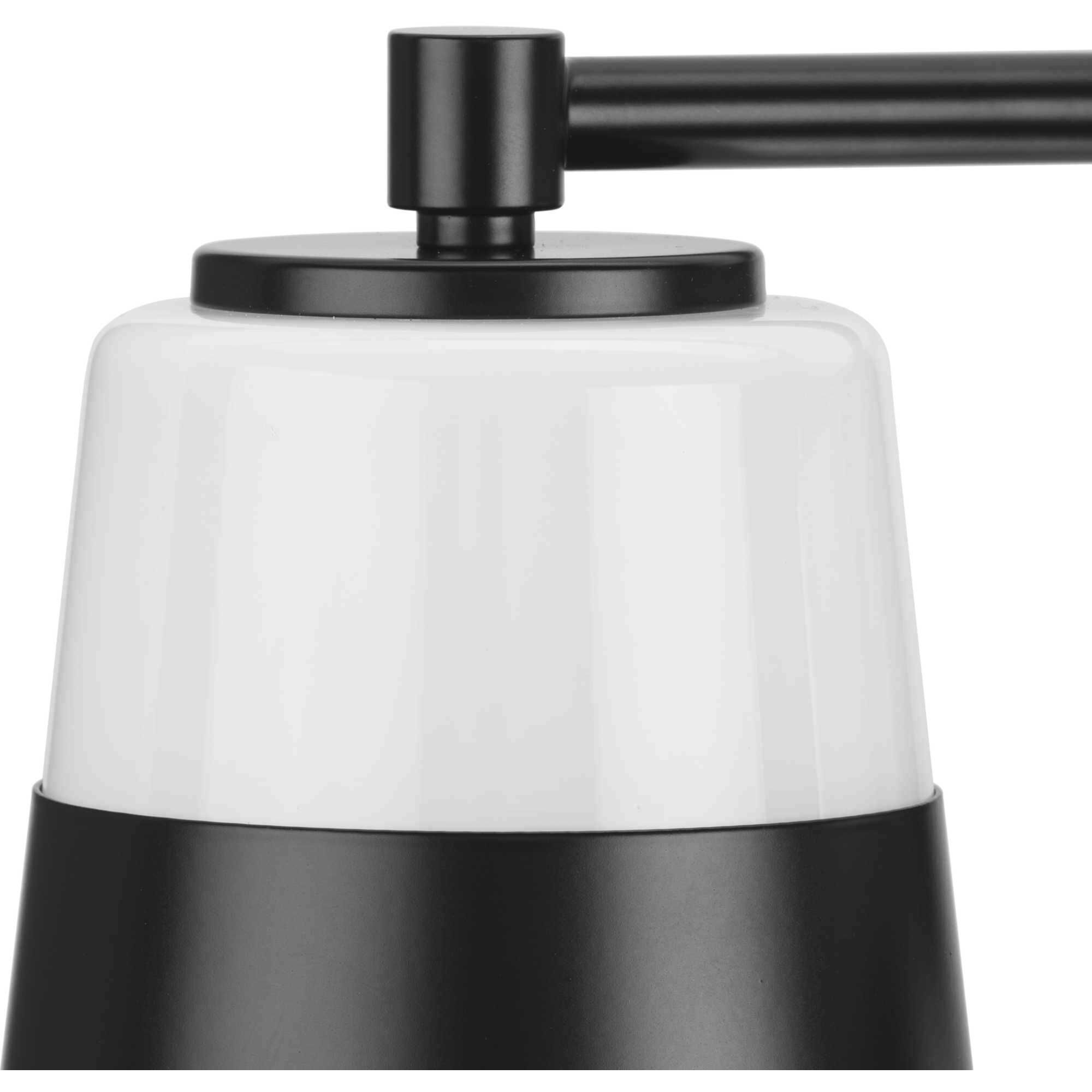 Haven 3 Light 24 inch Matte Black Bath Light Wall Light