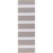 Lagoon 36 X 24 inch Gray and Neutral Indoor Area Rug, PET Yarn