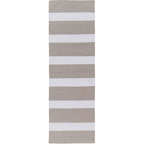 Lagoon 36 X 24 inch Gray and Neutral Indoor Area Rug, PET Yarn